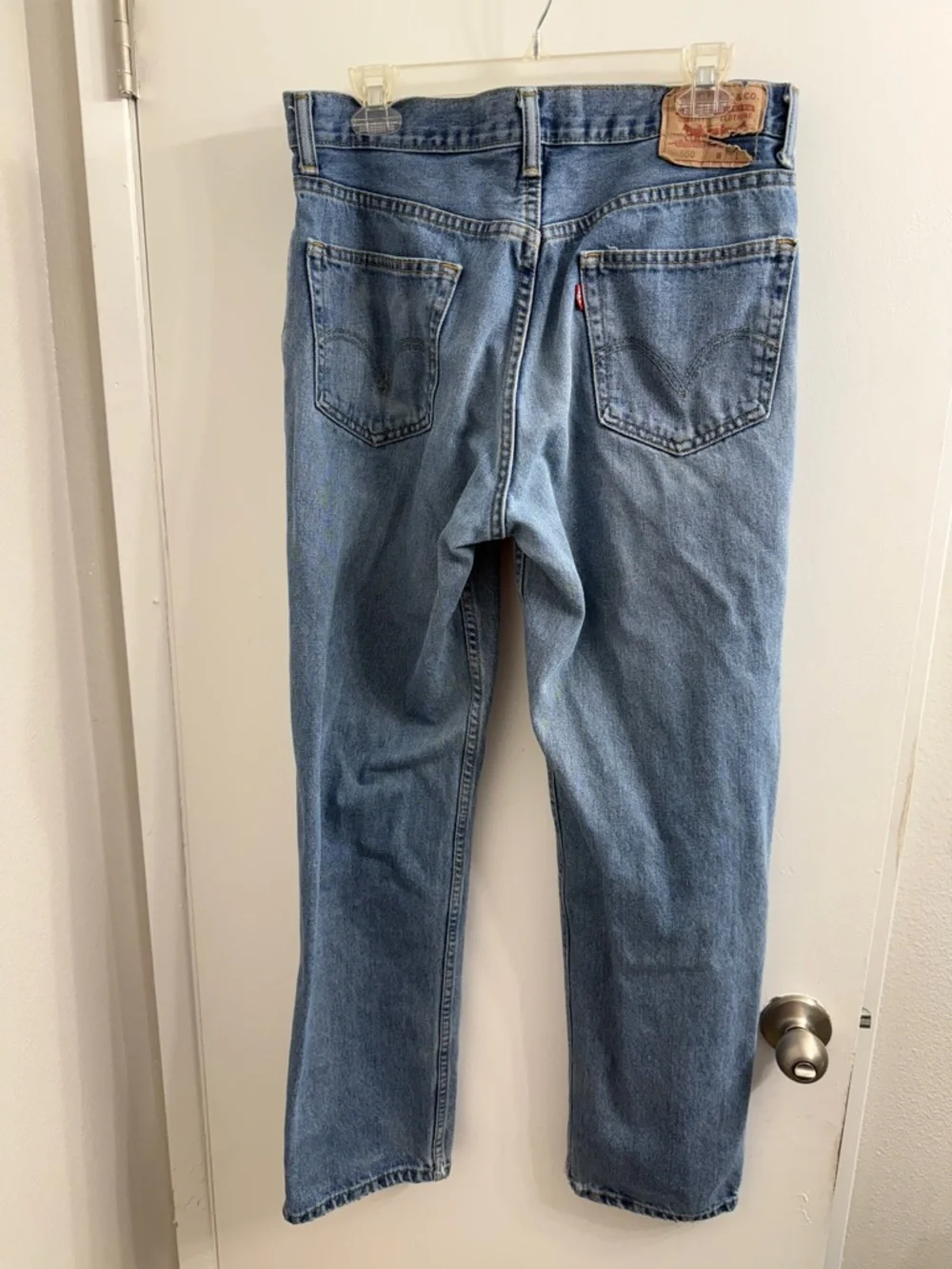 Levi's Light Blue Straight Leg Jeans